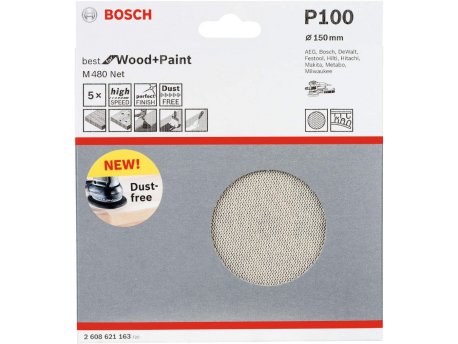 BOSCH Brusna mreža M480 BfWP, 150 mm paket od 5 komada P100