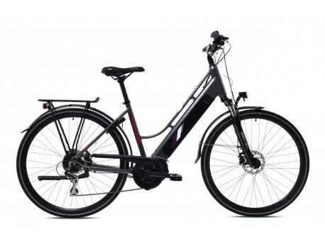 CAPRIOLO E-bike eco 700.3 lady sivo-pink