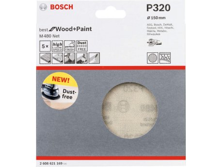 BOSCH Brusna mreža M480 BfWP, 150 mm paket od 5 komada P320
