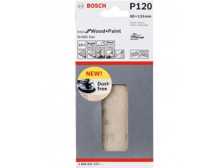 BOSCH Brusna mreža M480 BfWP, 80x133 mm paket od 10 komada P120