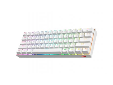 REDRAGON Draconic K530 PRO Bluetooth i zična mehanička gaming tastatura bela