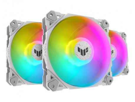 ASUS TUF GAMING TF120 ARGB WHITE EDITION 3IN1 ventilator