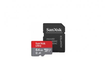 SANDISK Memorijska kartica Ultra microSD 64GB + adapter