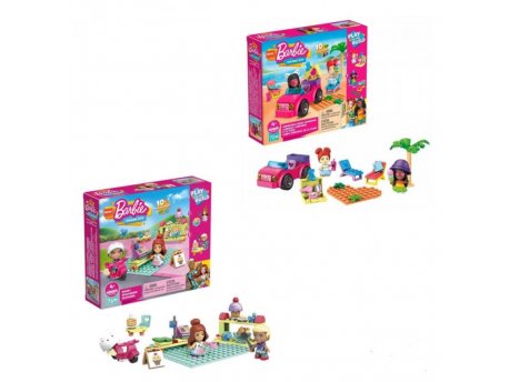 Denis Mega Construx Barbie Locations