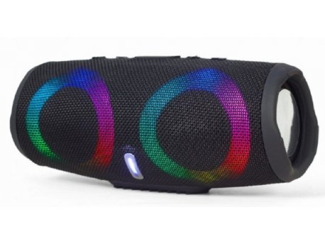 GEMBIRD SPK-BT-LED-02  Portable Bluetooth karaoke speaker 2x5W, FM, USB, SD, 3,5mm, LED