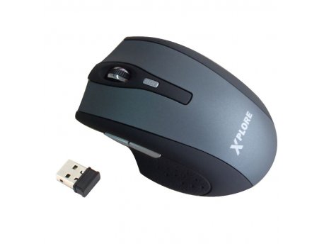 XPLORE Bežični miš XP1221 sivo - crni