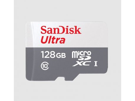 SANDISK SDXC 128GB Ultra Micro 100MB/Class 10 SDSQUNR-128G-GN3MN
