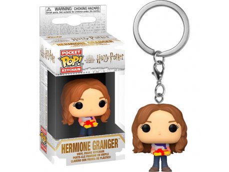 FUNKO POP Keychain: HP Holiday - Hermione (WMT), privezak