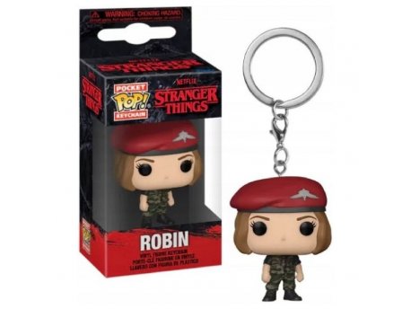 FUNKO POP Keychain: Stranger Things S4 - Hunter Robin, privezak