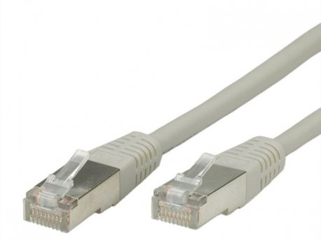 Secomp ROLINE S/FTP(PiMF) Cable Cat.7 with RJ45 Connector 500 MHz LSOH grey 2.0m