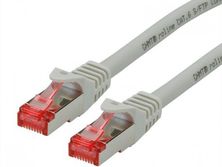 Secomp Roline SFTP (PiMF) PatchCord Cat6/CompLv, LSOH, sivi, 20.0m