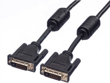 Secomp Roline DVI Cable, DVI (24+1), Dual Link, M/M, 20.0m
