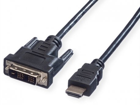 Secomp DVI (18+1) M to HDMI M 2.0m