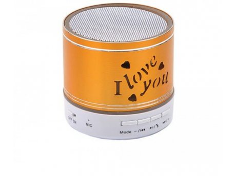 DOT Bluetooth zvučnik Love mini S41U 3W zlatni