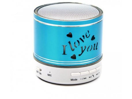 DOT Bluetooth zvučnik Love mini S41U 3W plavi