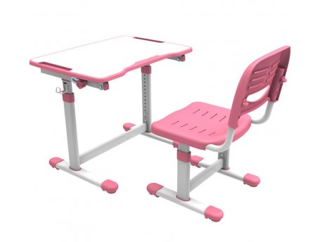 MOYE Grow Together Set Chair and Desk Pink