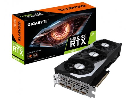 GIGABYTE NVidia GeForce RTX 3060 Ti GAMING OC D6X 8GB 256bit GV-N306TXGAMING OC-8GD rev.1.0