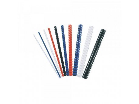 FELLOWES Spirala PVC 25 mm 1/50 Fellowes bela