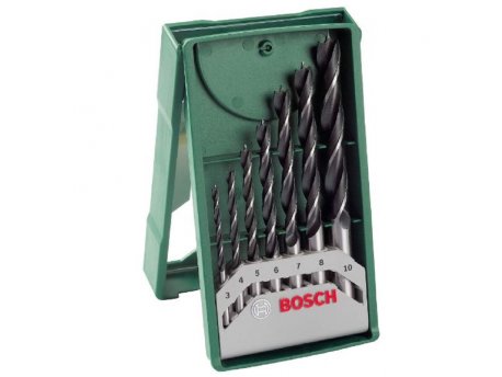 BOSCH 7-delni Mini-X-Line set burgija za drvo 3-10mm