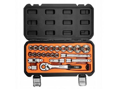 NEO Set nasadnih ključeva 1-2'' 23 komada