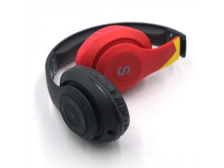 DOT Bluetooth slušalice TM-025E tamno crveno-crne
