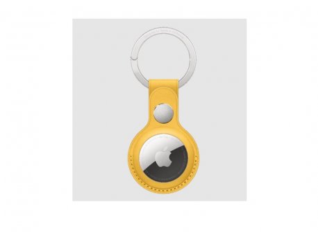 APPLE AirTag Leather Key Ring - Meyer Lemon ( mm063zm/a )