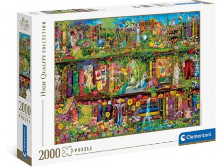 CLEMENTONI Puzzle 2000 hqc the garden shelf ( CL32567 )