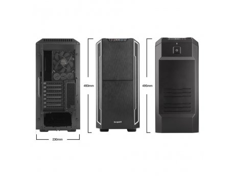 BE QUIET SILENT BASE 600 (BG007) Silver kuciste