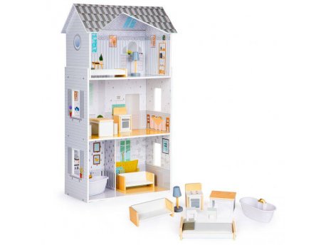 ECO TOYS KUĆICA ZA LUTKE SA NAMEŠTAJEM Grace residence