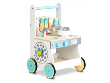 ECO TOYS DRVENA KUHINJA KOLICA
