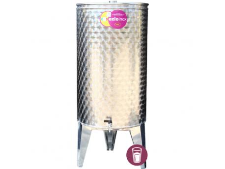 AGROMARKET Inox bačva 145 l ( za rakiju ) - sa slavinom
