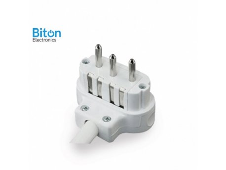 Biton Electronics Trofazni utikač  L sa slobodnim krajem PP/J 5X2.5 2met (2/212-0052)