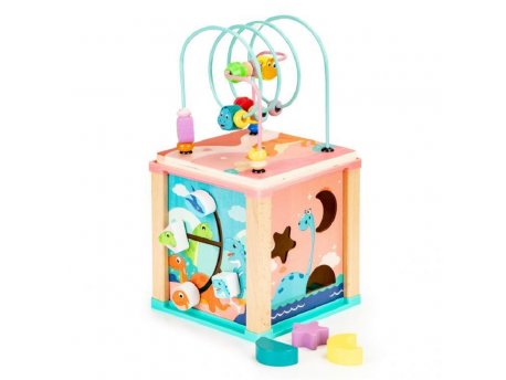 ECO TOYS DRVENA EDUKATIVNA KOCKA