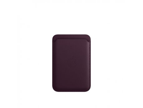 APPLE IPhone Leather Wallet with MagSafe Dark Cherry mm0t3zm/a