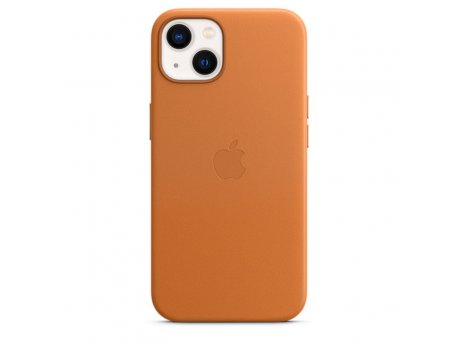 APPLE IPhone 13 Leather Case with MagSafe Golden Brown (mm103zm/a)