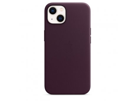 APPLE IPhone 13 Leather Case with MagSafe Dark Cherry  (mm143zm/a)