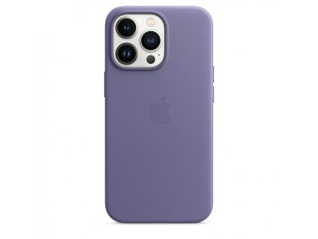 APPLE IPhone 13 Pro Leather Case with MagSafe Wisteria  (mm1f3zm/a)