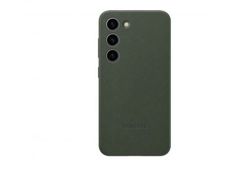 SAMSUNG Kožna futrola S23+ MASLINASTA
