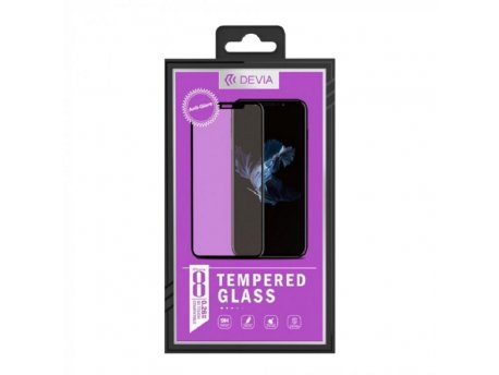 DEVIA Glass za iPhone X anti glare black