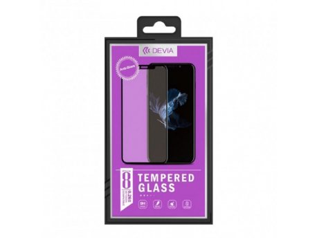 DEVIA Glass za iPhone XS max anti glare black