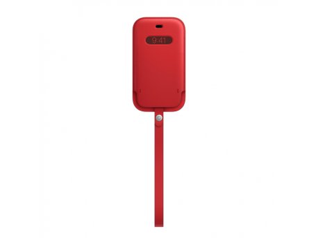 APPLE IPhone 12 mini Leather Sleeve with MagSafe Produkt Red (mhmr3zm/a)
