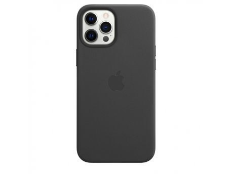 APPLE IPhone 12 Pro Max Leather Case with MagSafe Black (mhkm3zm/a)