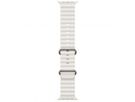 APPLE Watch 49mm Band: White Ocean Band