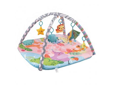 Jungle Podloga za bebe sa gimnastikom skver roze (20013051 )