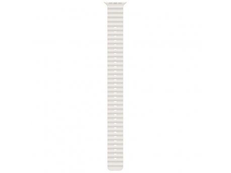 APPLE Watch 49mm Band: White Ocean Band Extension (mqea3zm/a)