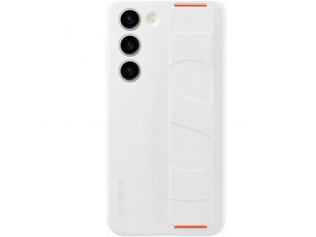 SAMSUNG Silikonska sa kaišem S23 BELA