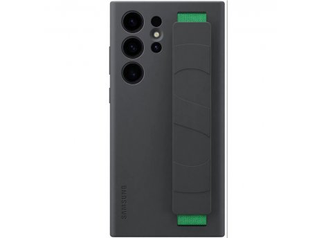 SAMSUNG Silikonska sa kaišem S23 ULTRA CRNA EF-GS918-TBE