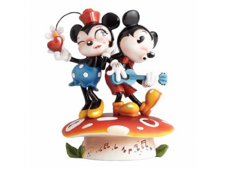 Miss Mindy Mickey Mouse & Minnie Mouse Figurine