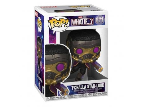 FUNKO Marvel What If POP! Vinyl - T'Challa Star-Lord, figura