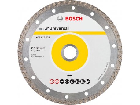 BOSCH Dijamantska rezna ploča 125×22,23 mm (2608615037)